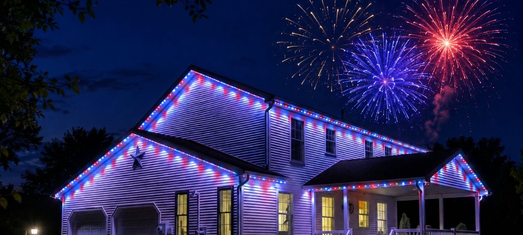 Permanent outdoor lighting