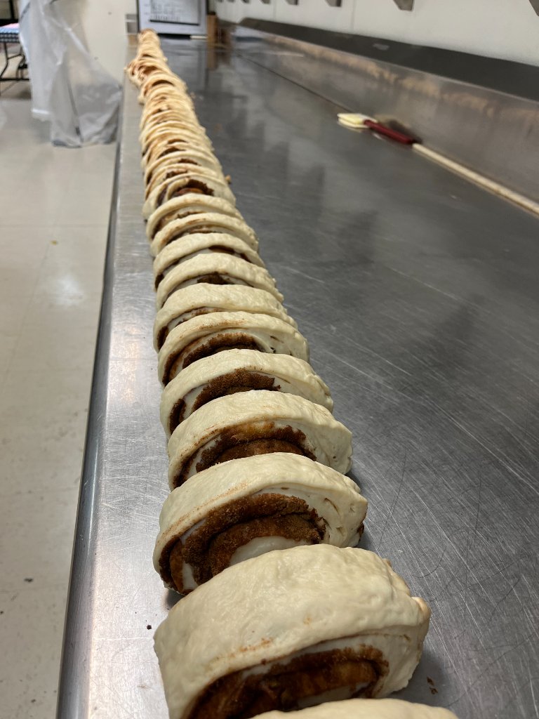 Sliced and ready to rise