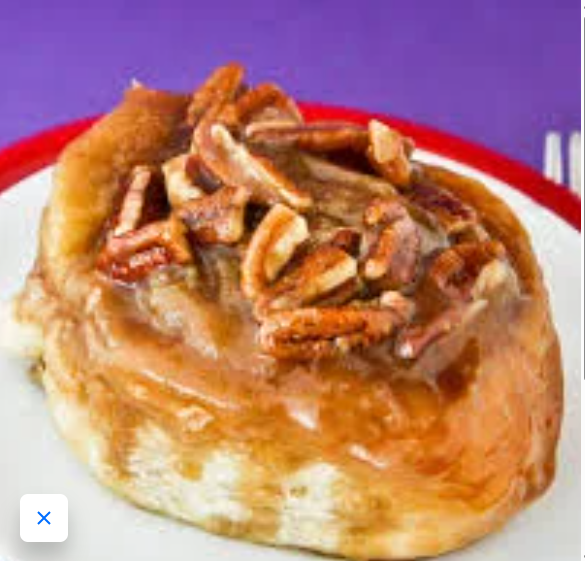 Caramel Pecan Cinnamon Roll