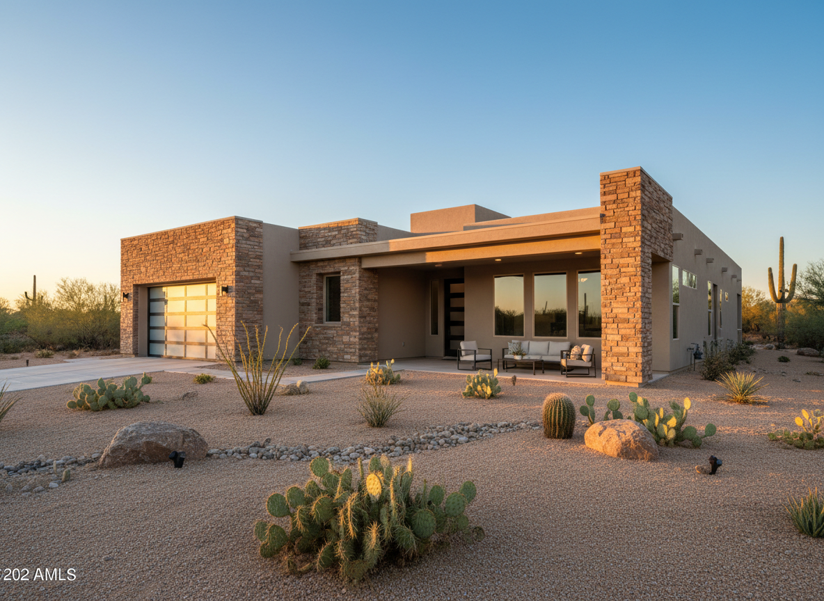 New construction home at Stone Butte