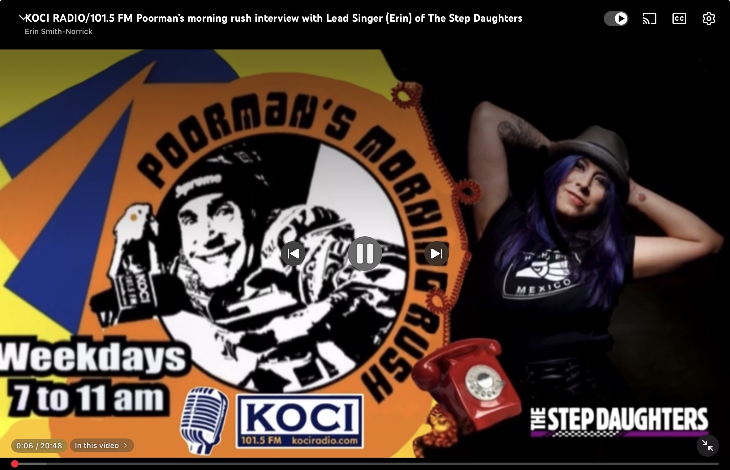 KOCI Radio Interview