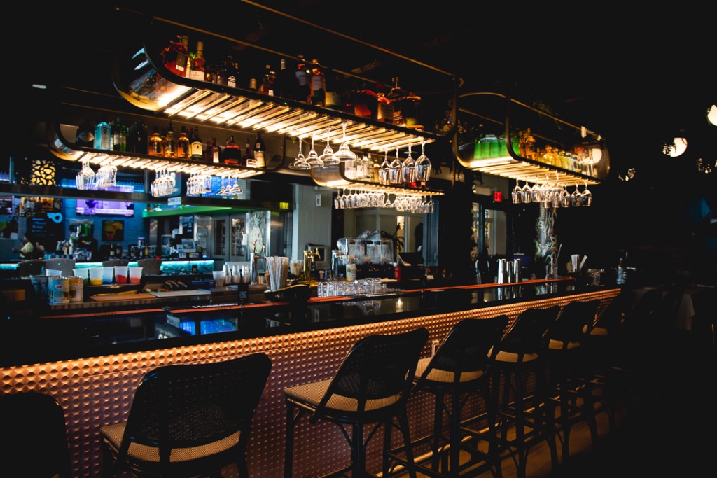 Atmospheric bar interior