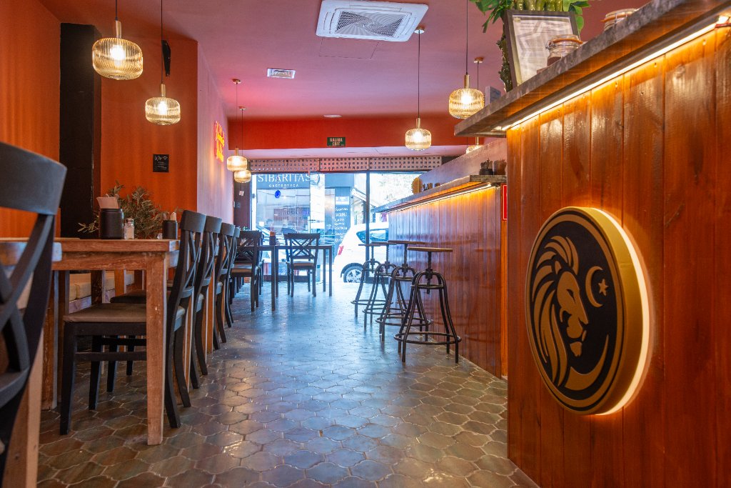 Interior del restaurante ASLAN