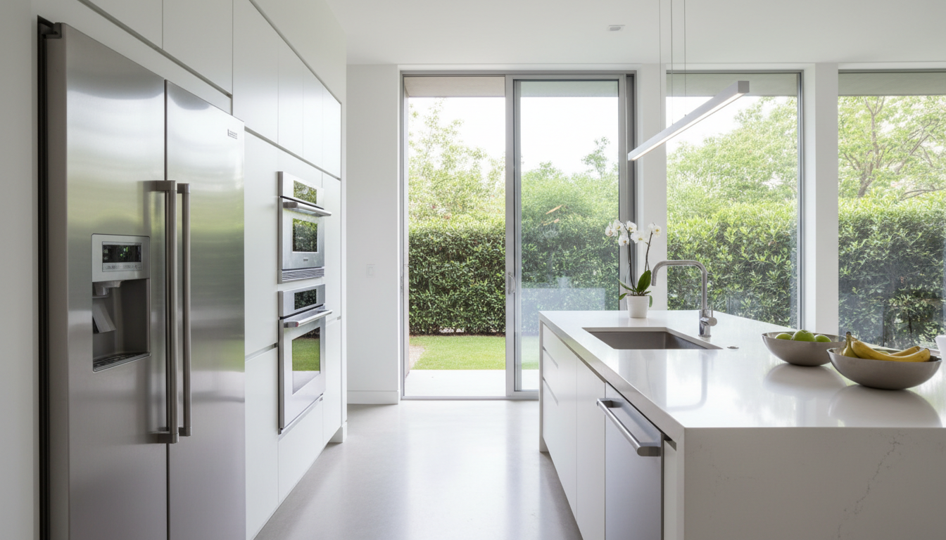 Modern kitchen with appliances