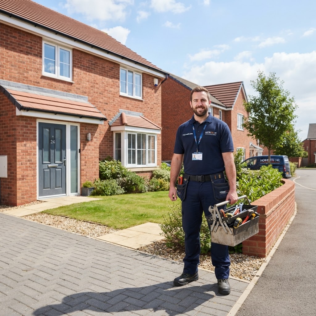 24/7 Home Maintenance technician at a customer's home