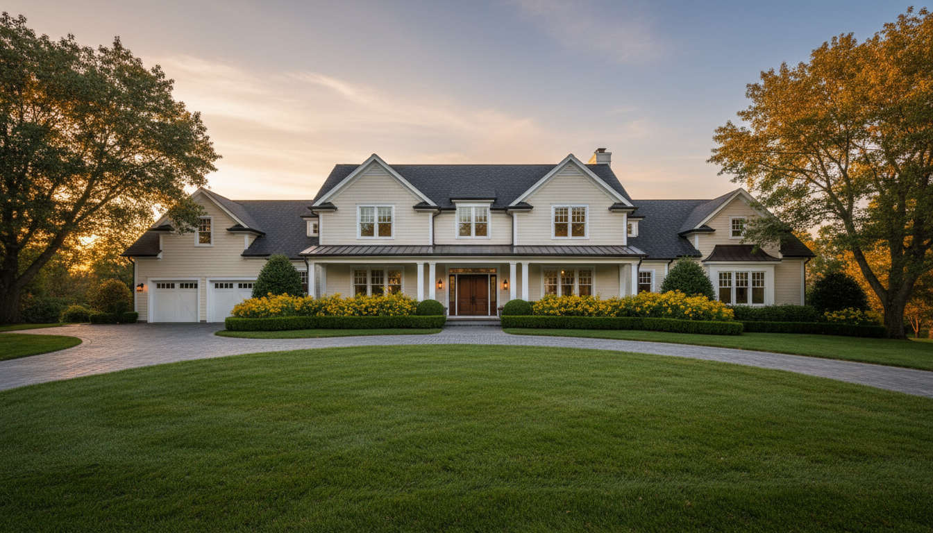 Luxury estate exterior