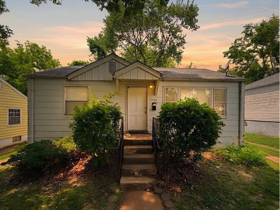 St. Louis, MO — 2-bed / 1-bath SFR