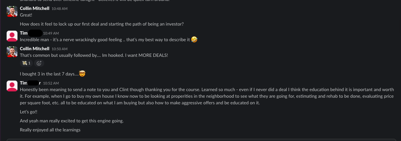 Tim bought 3 deals in 7 days