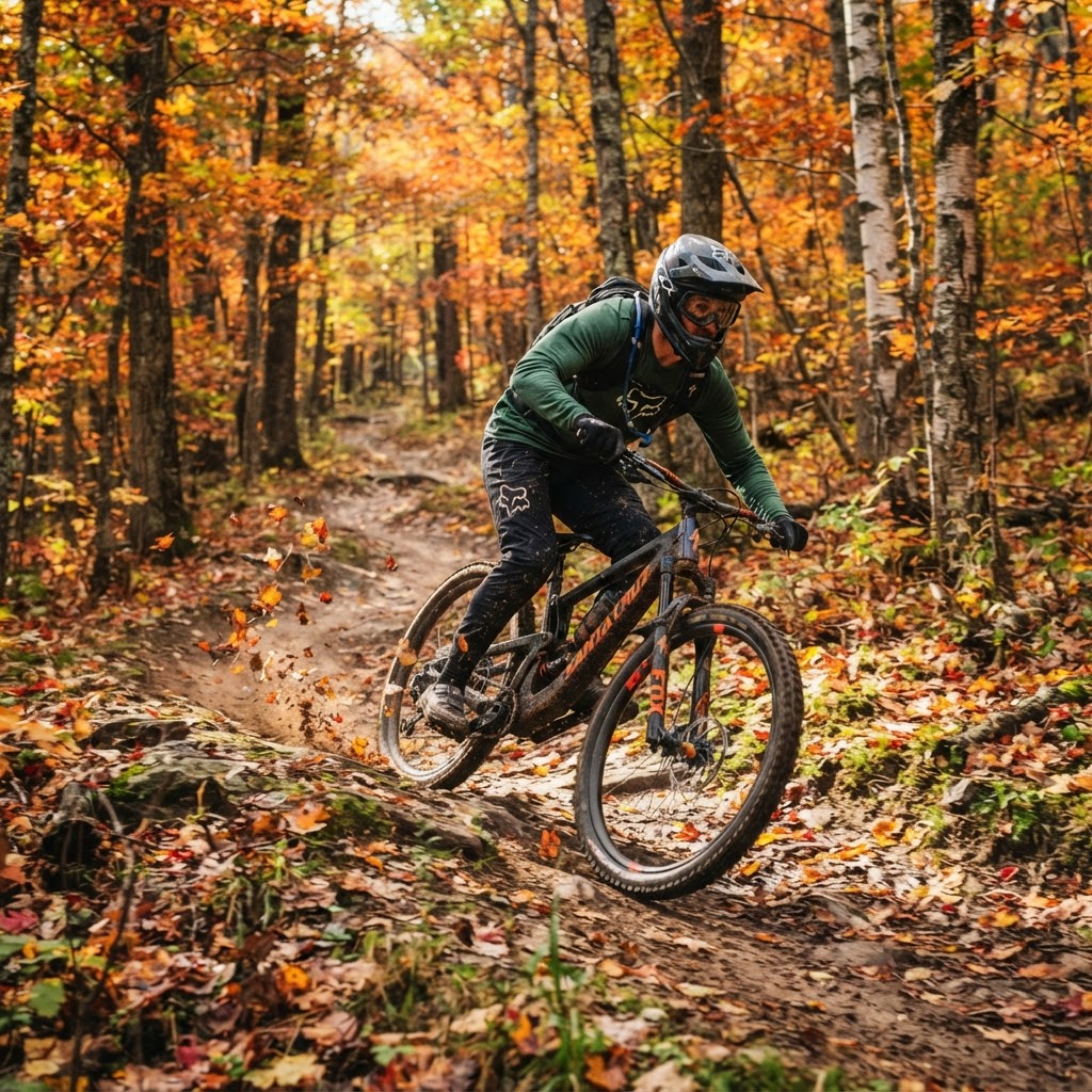 5. Mountain Biking at New Germany State Park