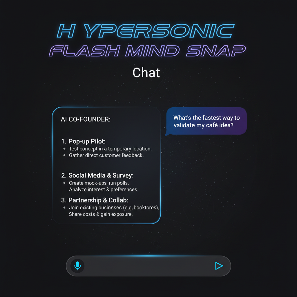 AI Co-Founder Chat