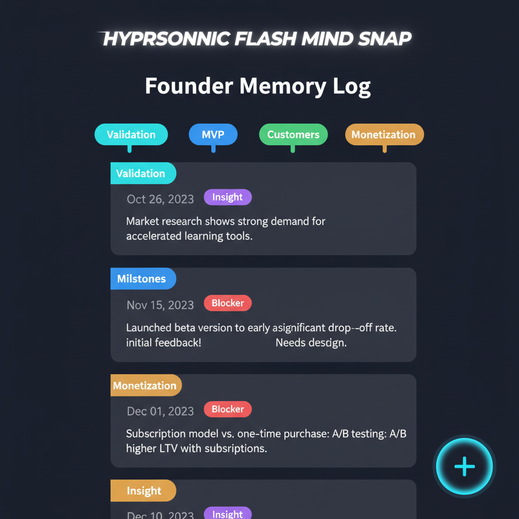 Founder Memory Log