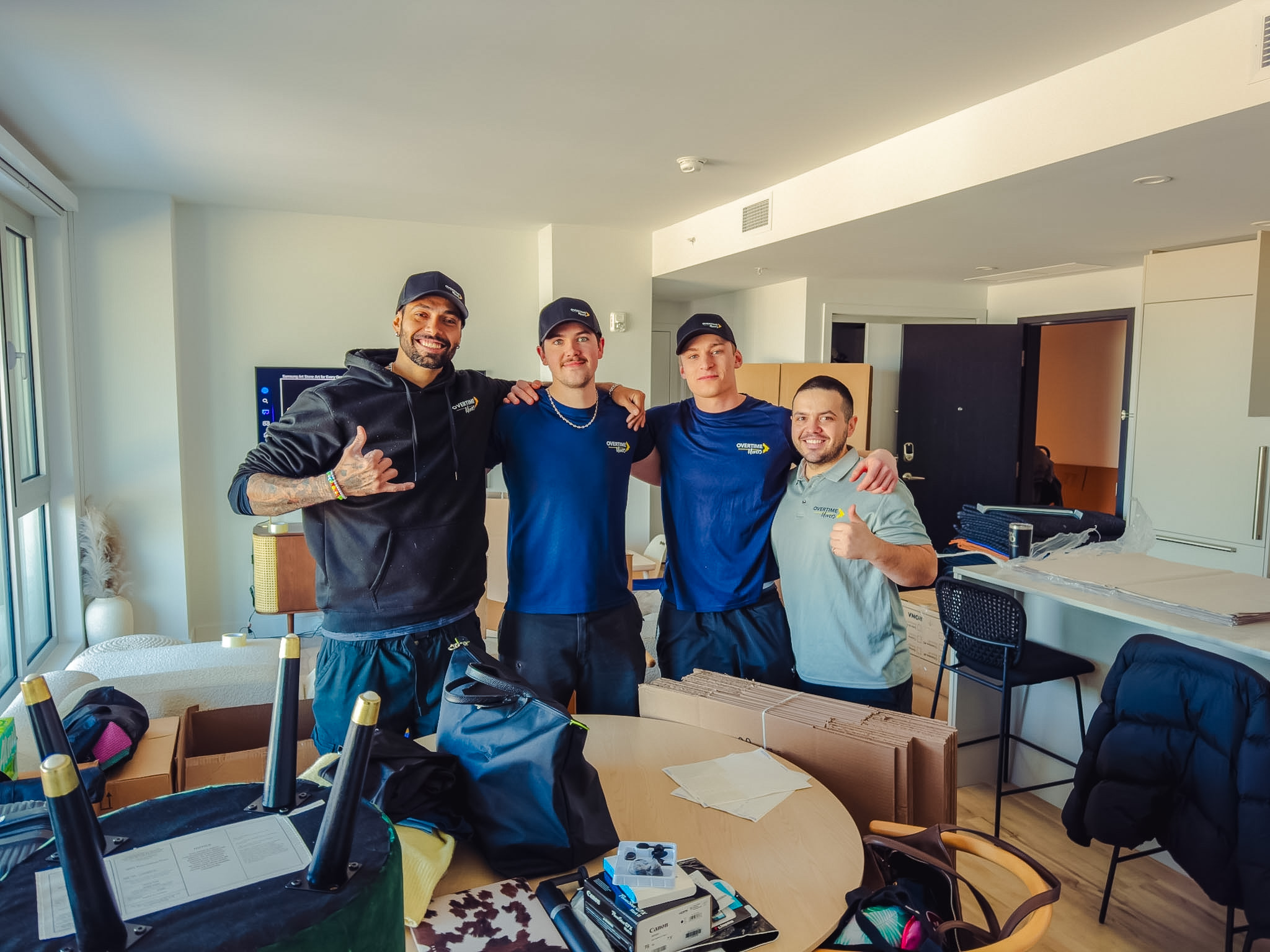 Overtime Movers full operation
