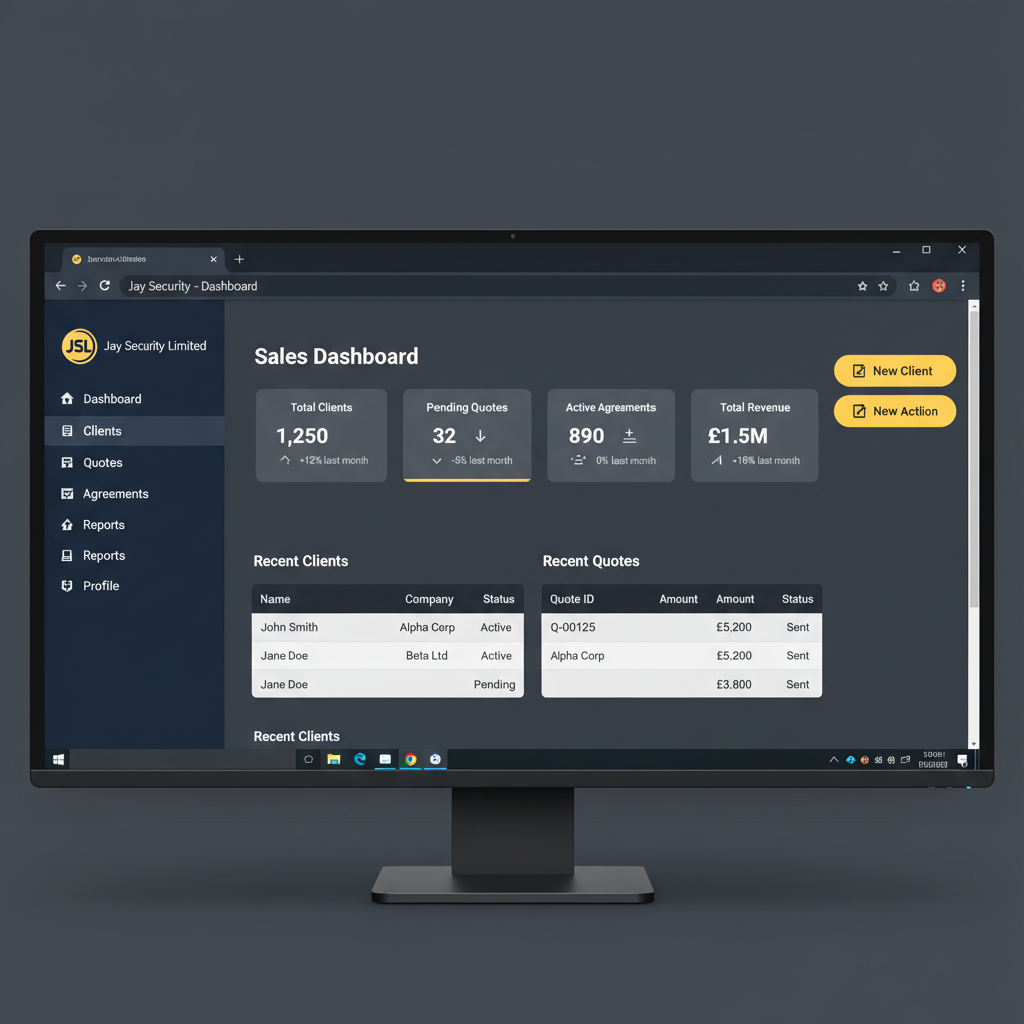Sales Dashboard screenshot