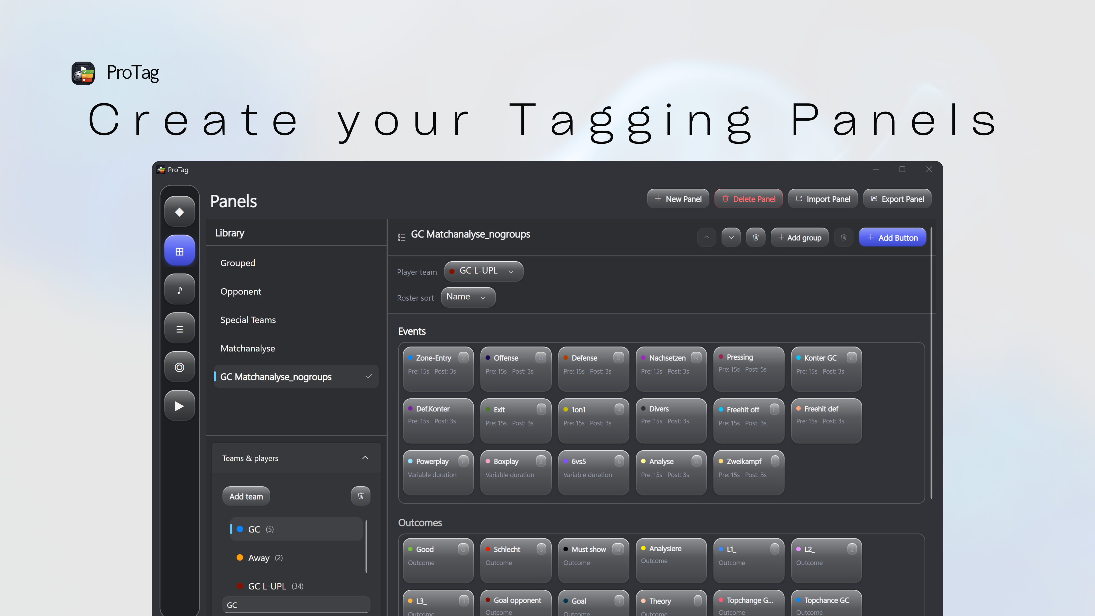 Tagging Panels