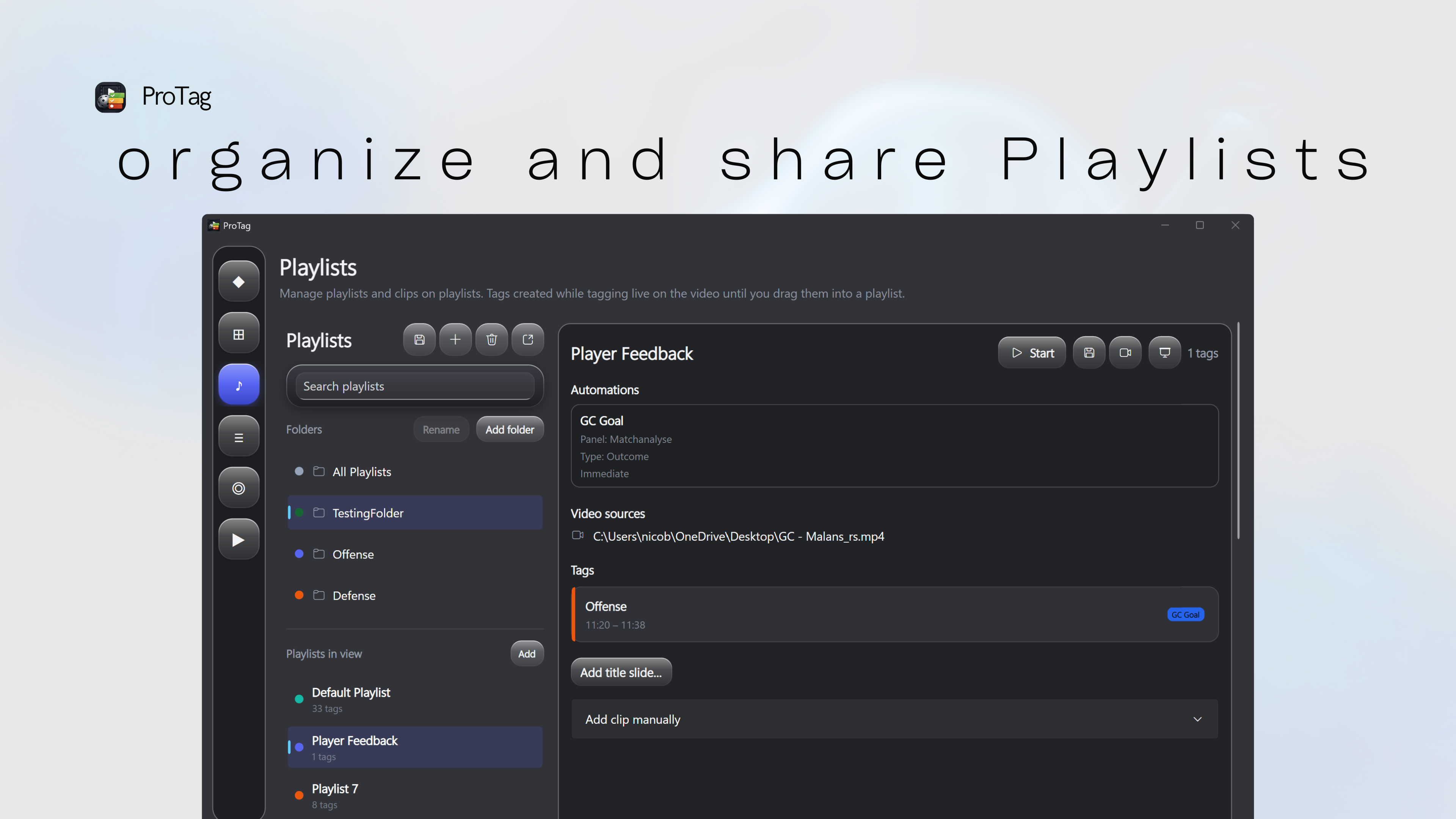 Playlists