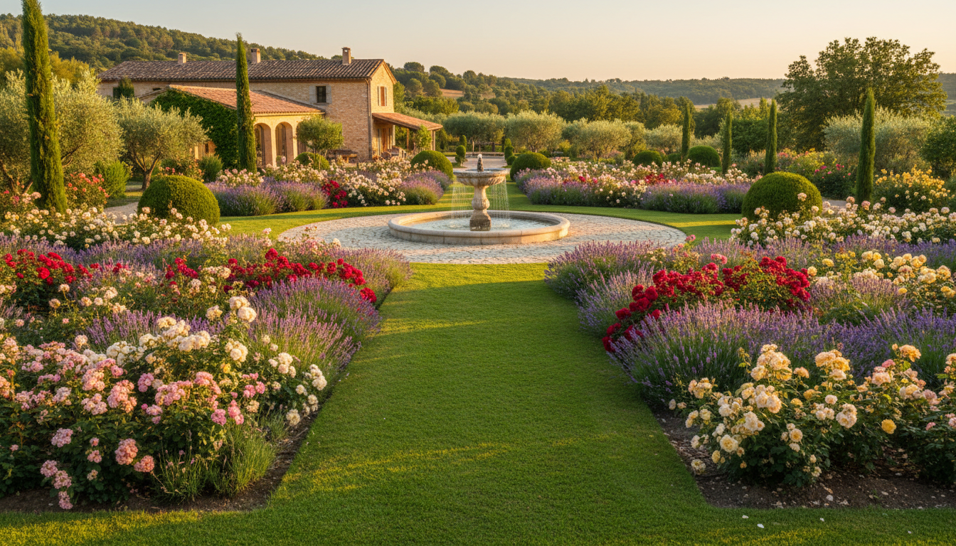 Jardin paysagé