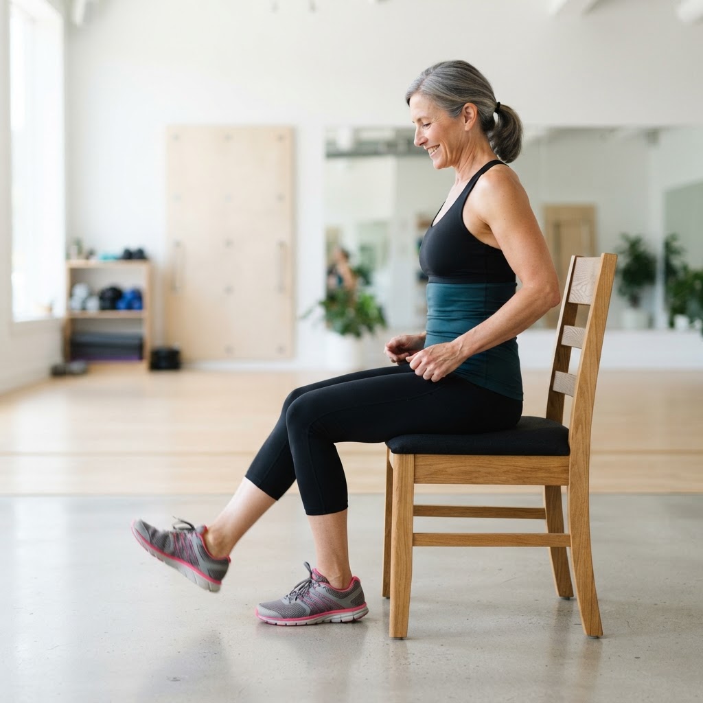 Seated Toe Tap