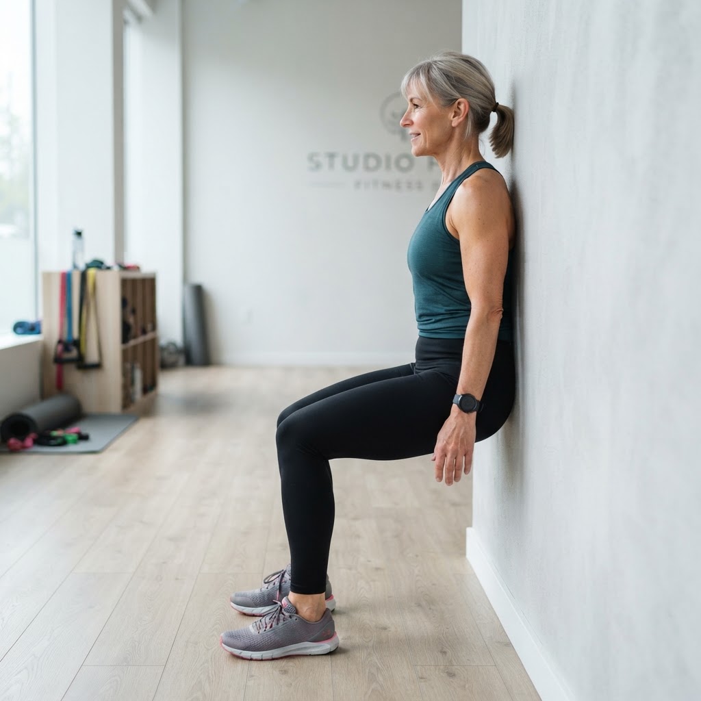 Partial Wall Sit