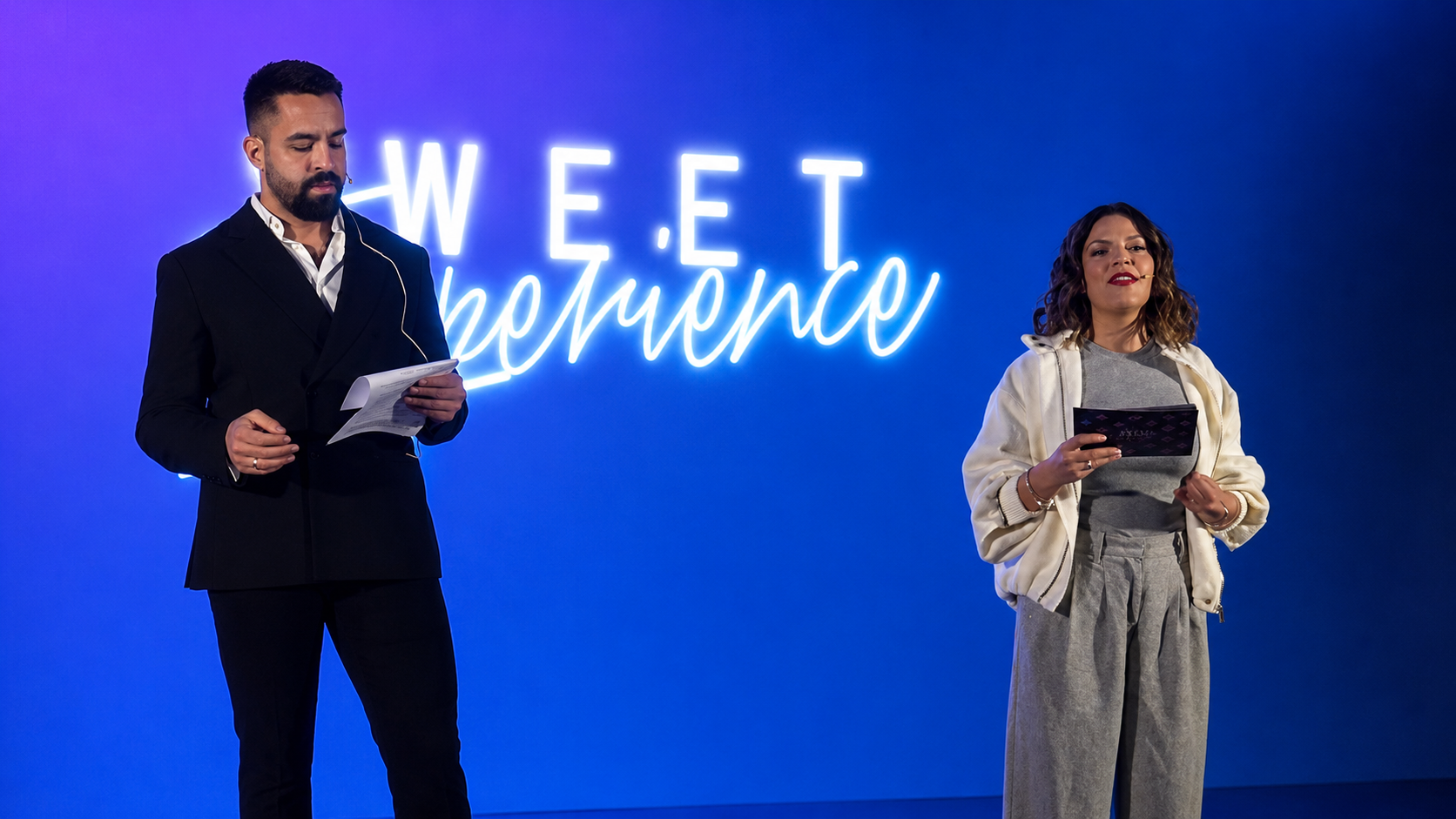 Presentadores de Sweet Experience