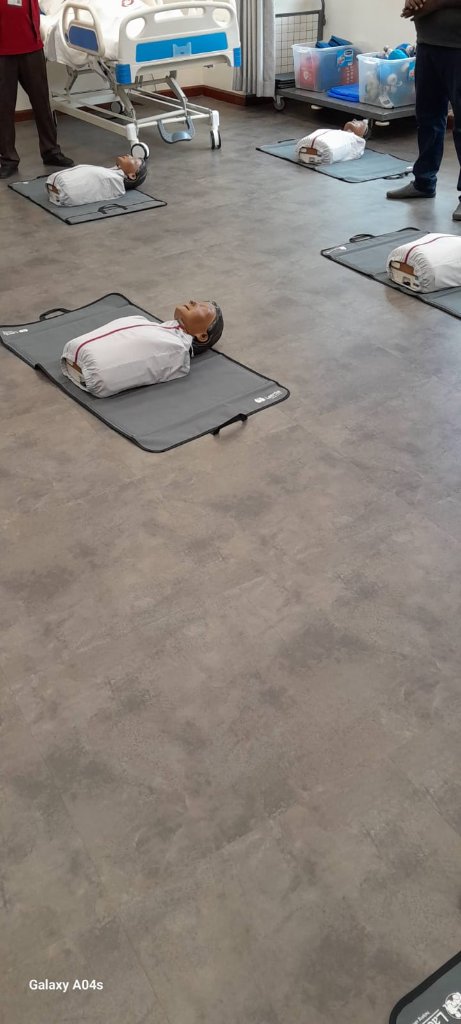 CPR Training Room Setup