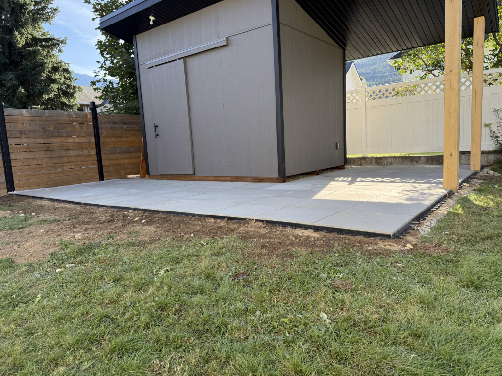 Patio Tile Installation
