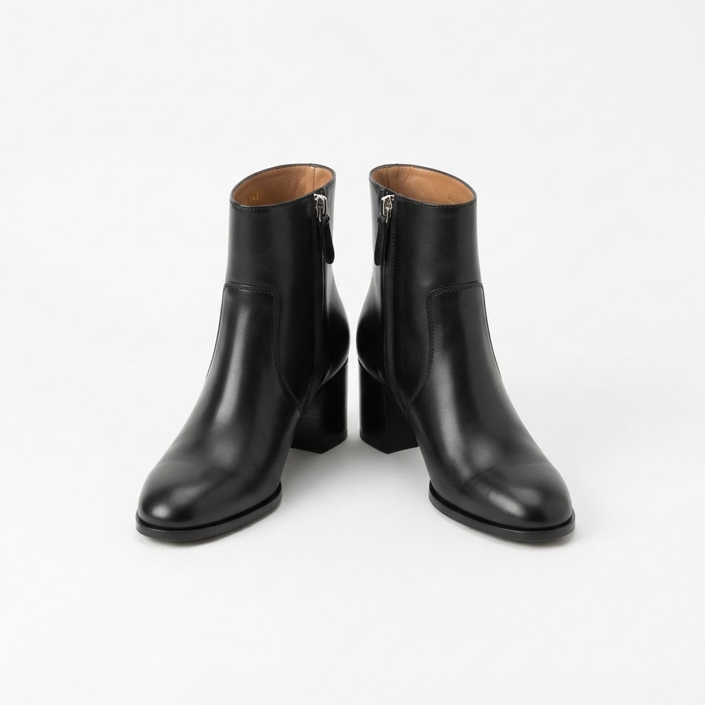 Black Leather Boots