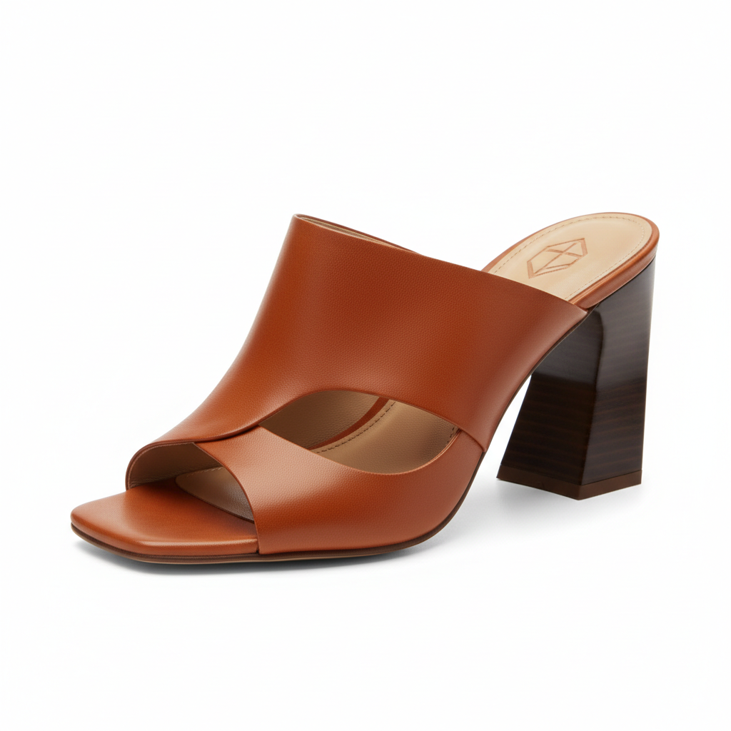 Block Heel Mule