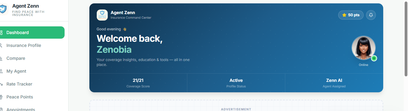Zenn App template preview
