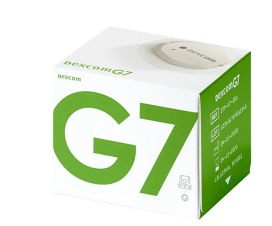 Dexcom G7 continuous glucose monitor sensor box — sell Dexcom G7 Ohio