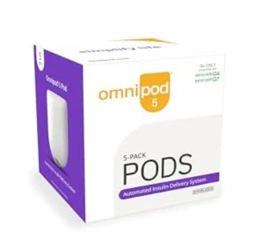 Omnipod 5 5-pack pods box — sell Omnipod 5 Ohio