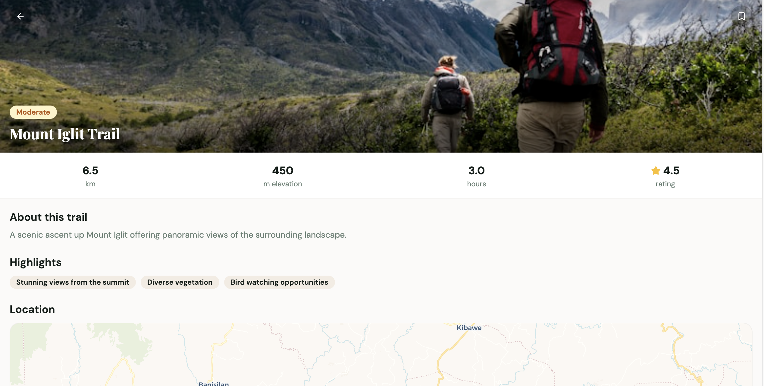 TrailCulture template preview