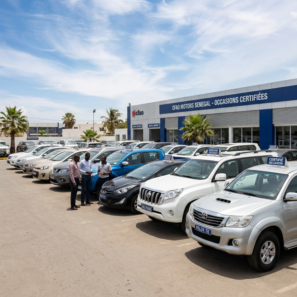 Vente de véhicule d'occasion certifié