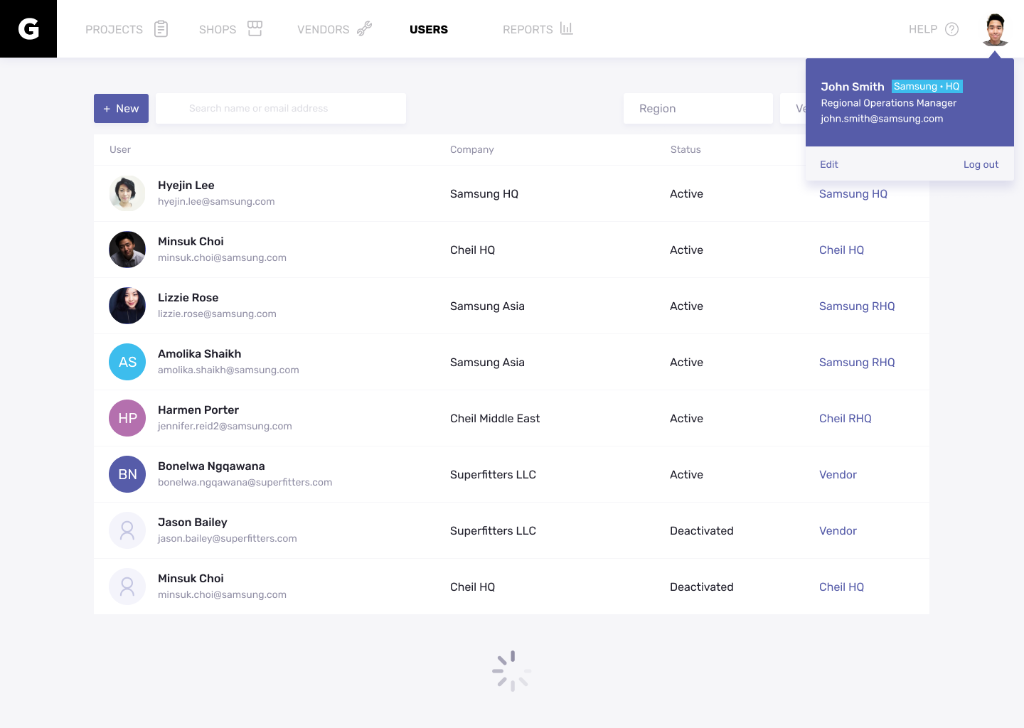 Track Projects Under Profile 2