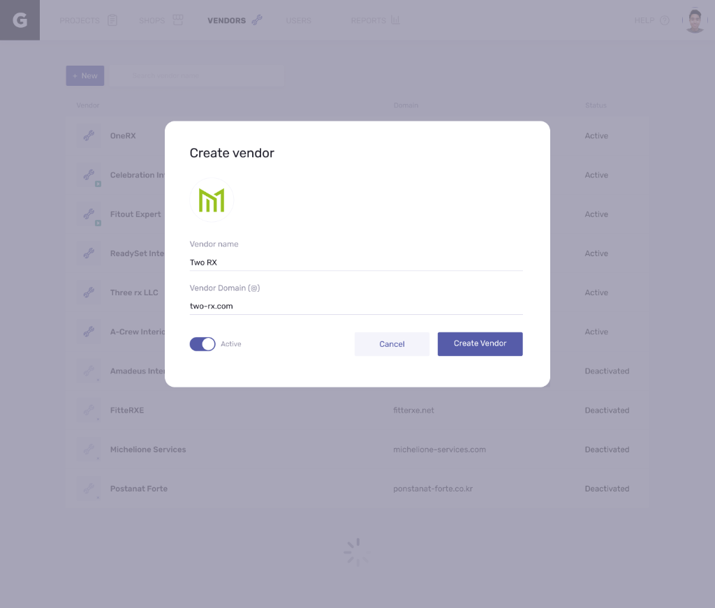 Easy Vendor Management