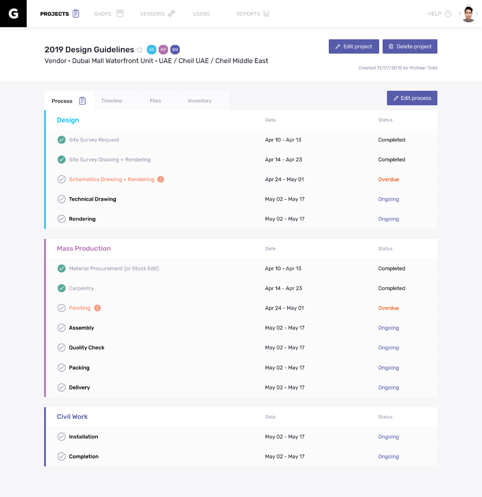Task Tracking
