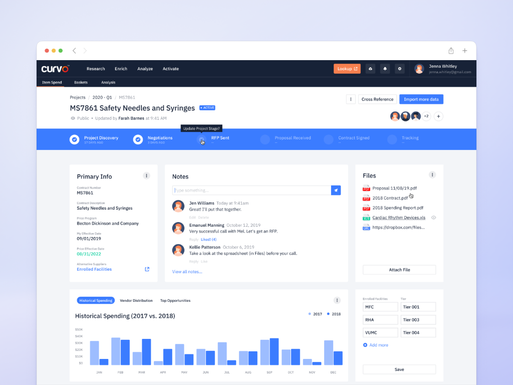 Healthcare Supply Chain Dashboard