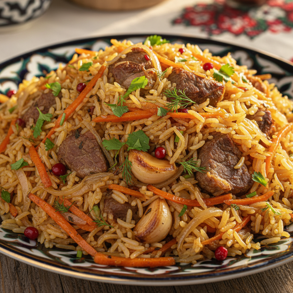 Плов с бараниной