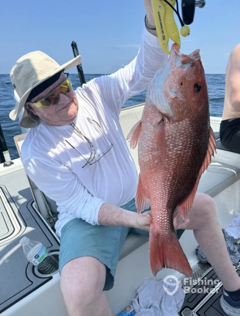 Red Snapper on the Lip Grip