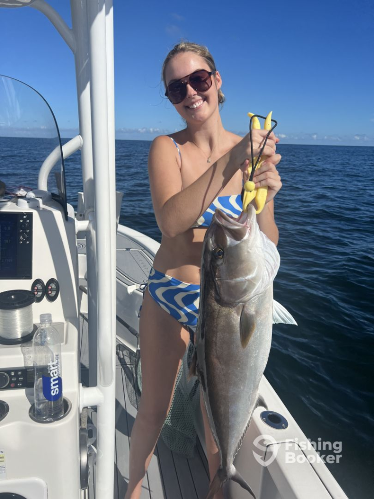 Cobia on the Lip Grip