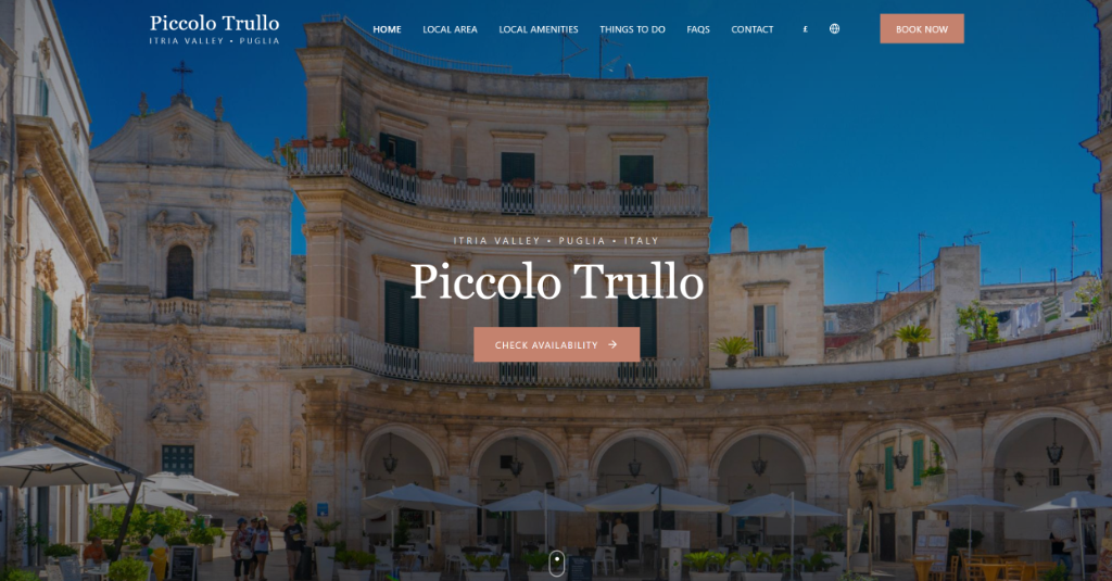 Piccolo Trullo — Italian Villa Rental Website