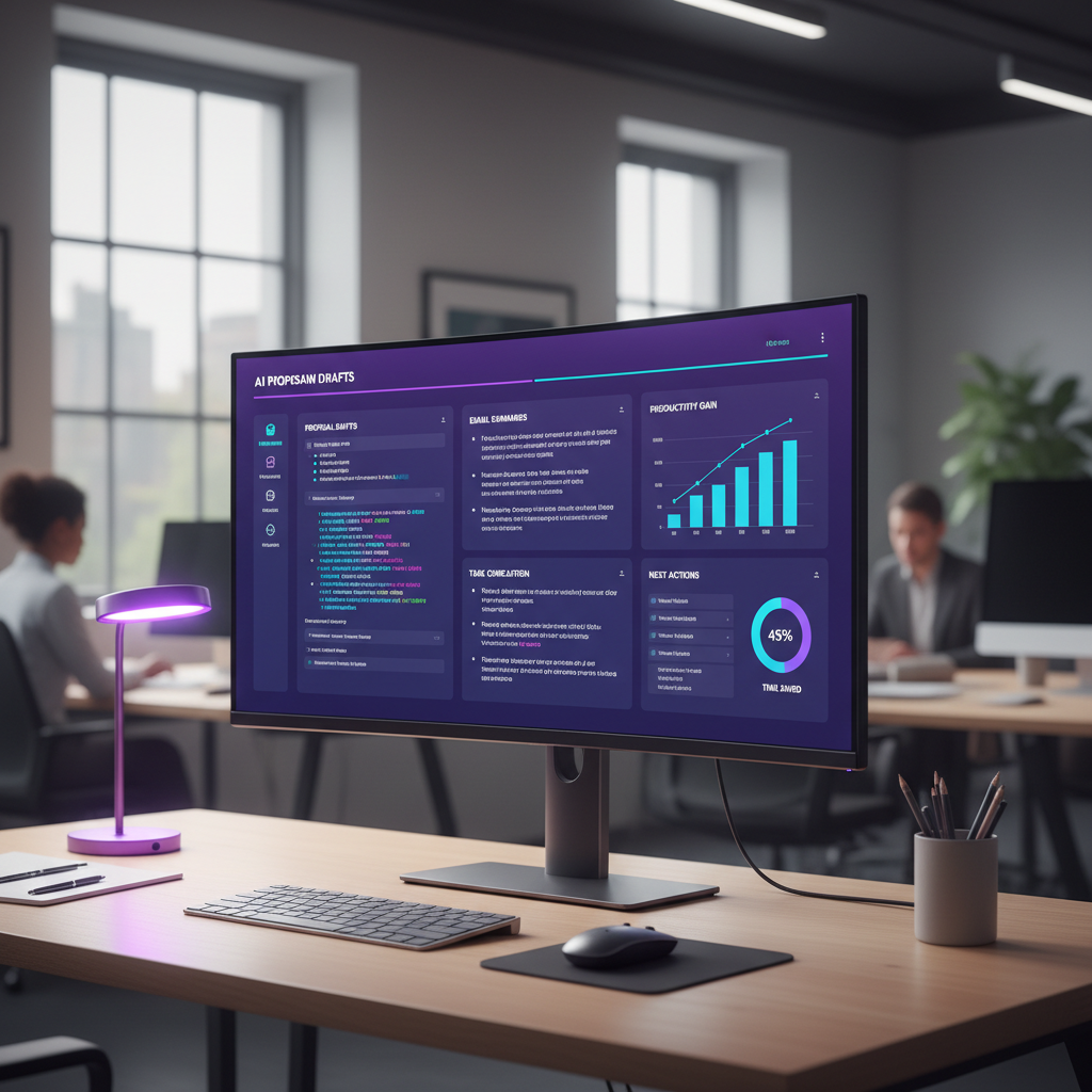 AI-powered workflow automation dashboard