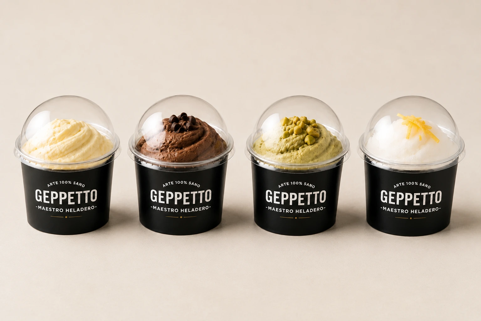 Helados artesanales Geppetto