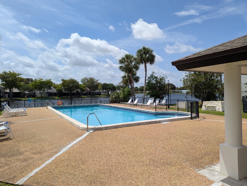 Community pool at The Gardens at Pembroke Lakes