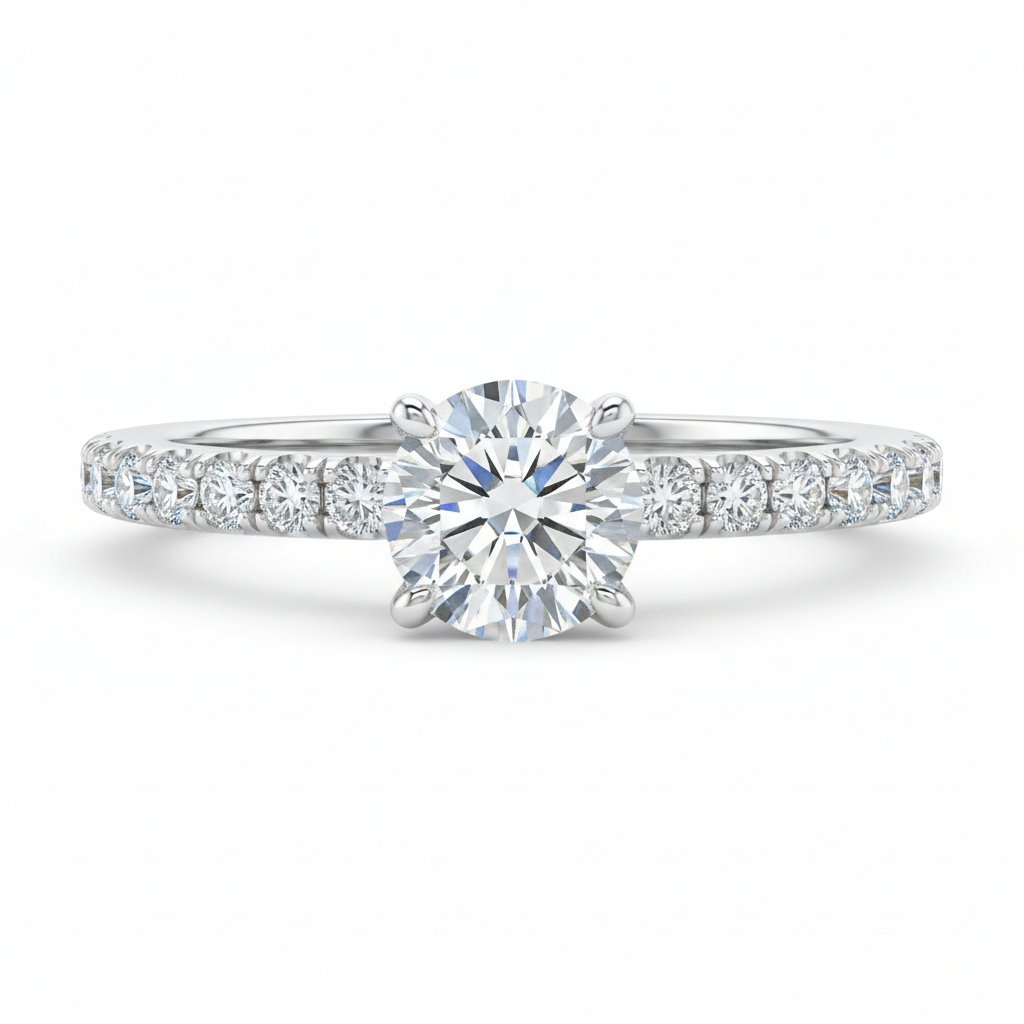 Pavé Oro Blanco