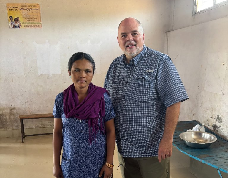 Nili, head cook at Caleb India