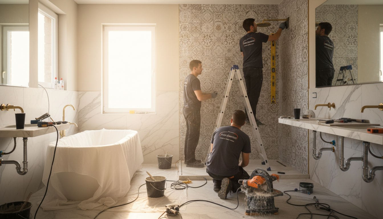 Xpert Build & Reno team at work