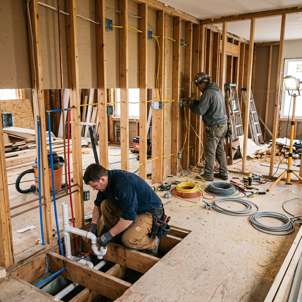 Plumbing & Electrical Updates