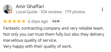 Google review 1