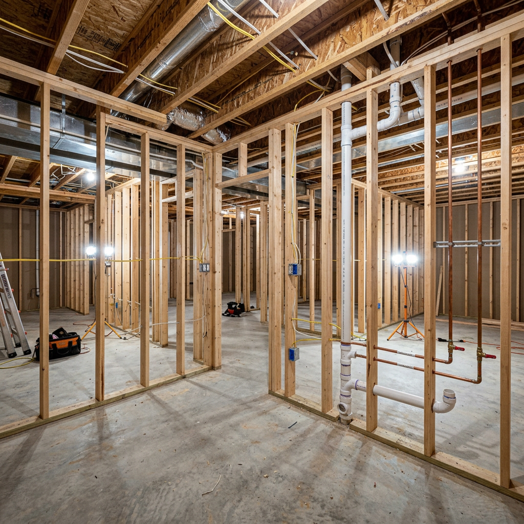 Plumbing & Electrical Rough-In