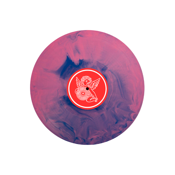 Hand Pour — Hot Pink / Blue Jay